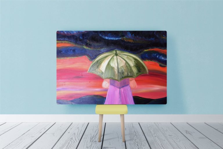 Weathering the Storm • Oil Painting • For Sale