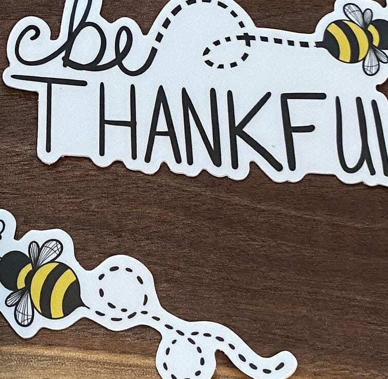 bee sticker, mini sticker, 10 pack sticker, planner sticker, nature sticker, cute water bottle stickers, waterproof stickers, - handmade by Beth Ann Erickson Designs