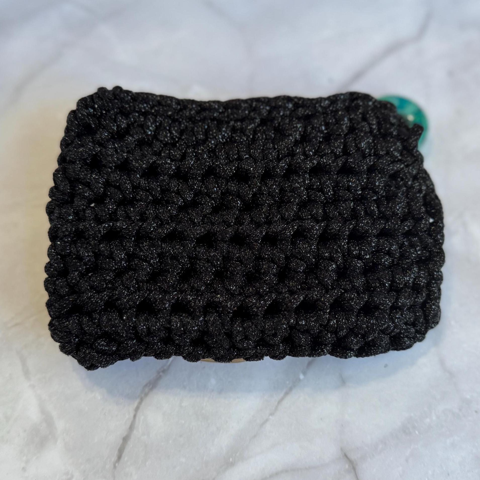 handmade crochet scrubby, crochet scrubbie, crochet scrubbies, kitchen scrubbers crochet, reusable nylon scouring pad, kitchen scrubbie - handmade by Beth Ann Erickson Designs
